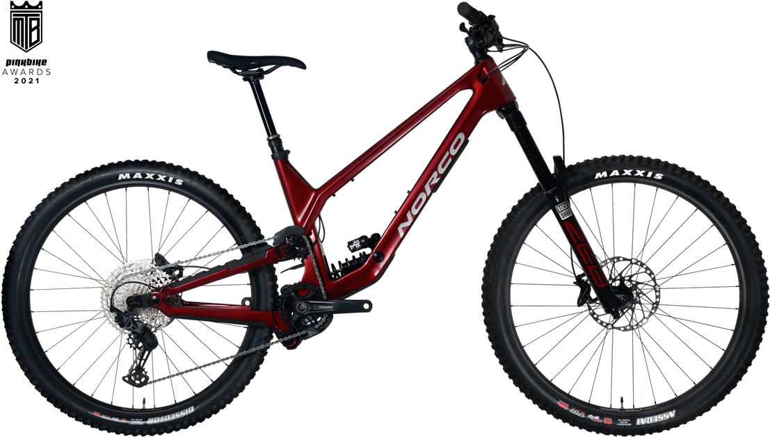 Norco Range C3 2023 (Red/Silver)