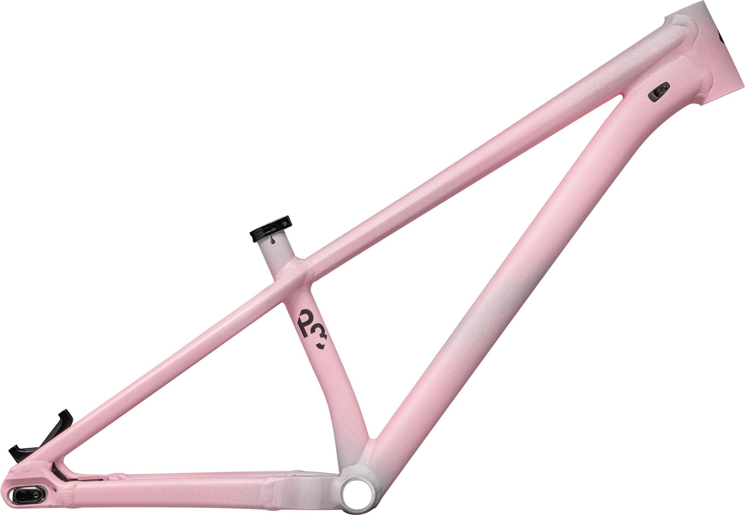 Specialized P.3 Frame 2023 (SATIN COOL GREY DIFFUSED / DESERT ROSE / BLACK)