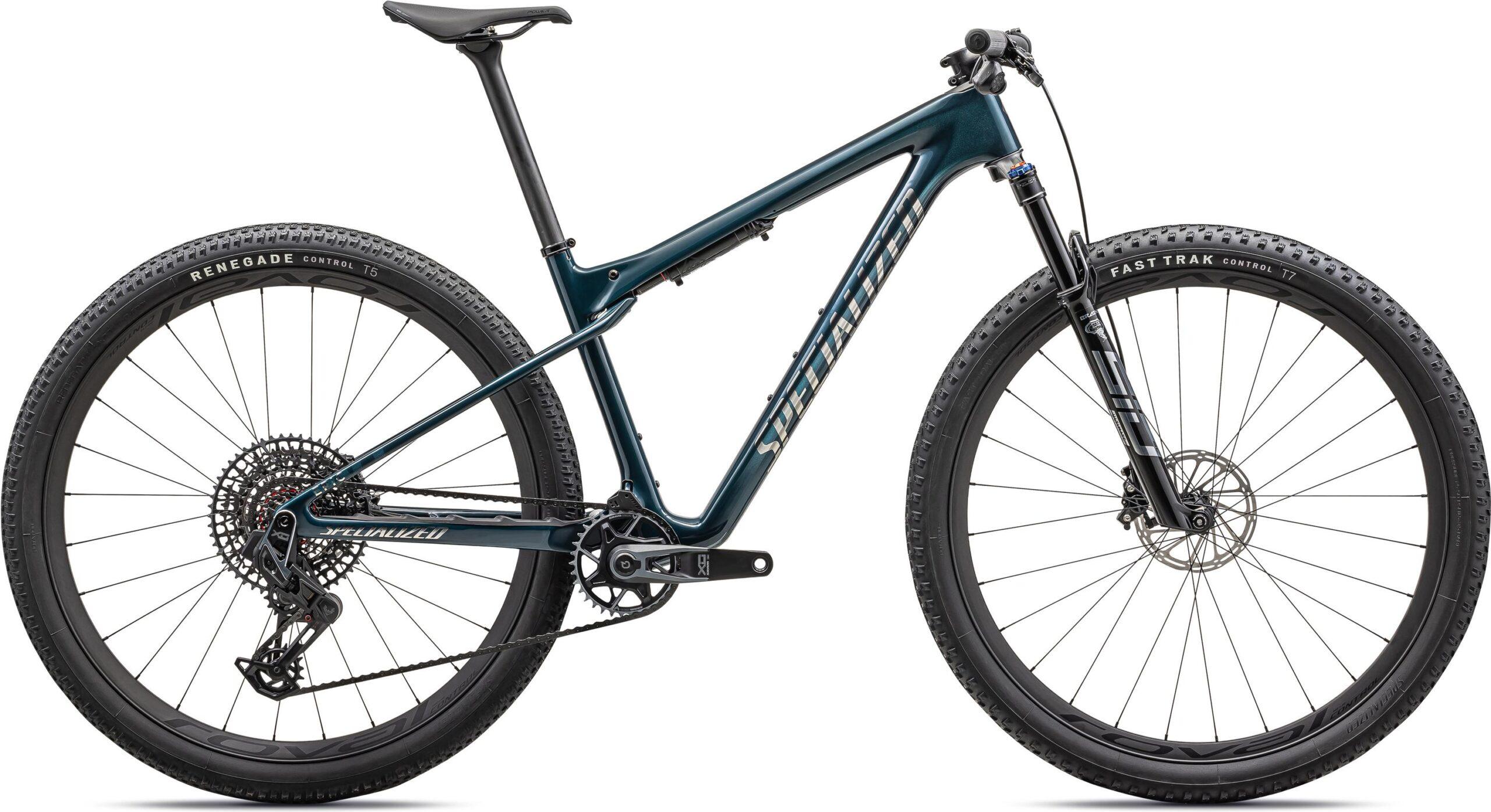 Specialized Epic World Cup Pro 2023 (Gloss Deep Lake Metallic / Chrome)