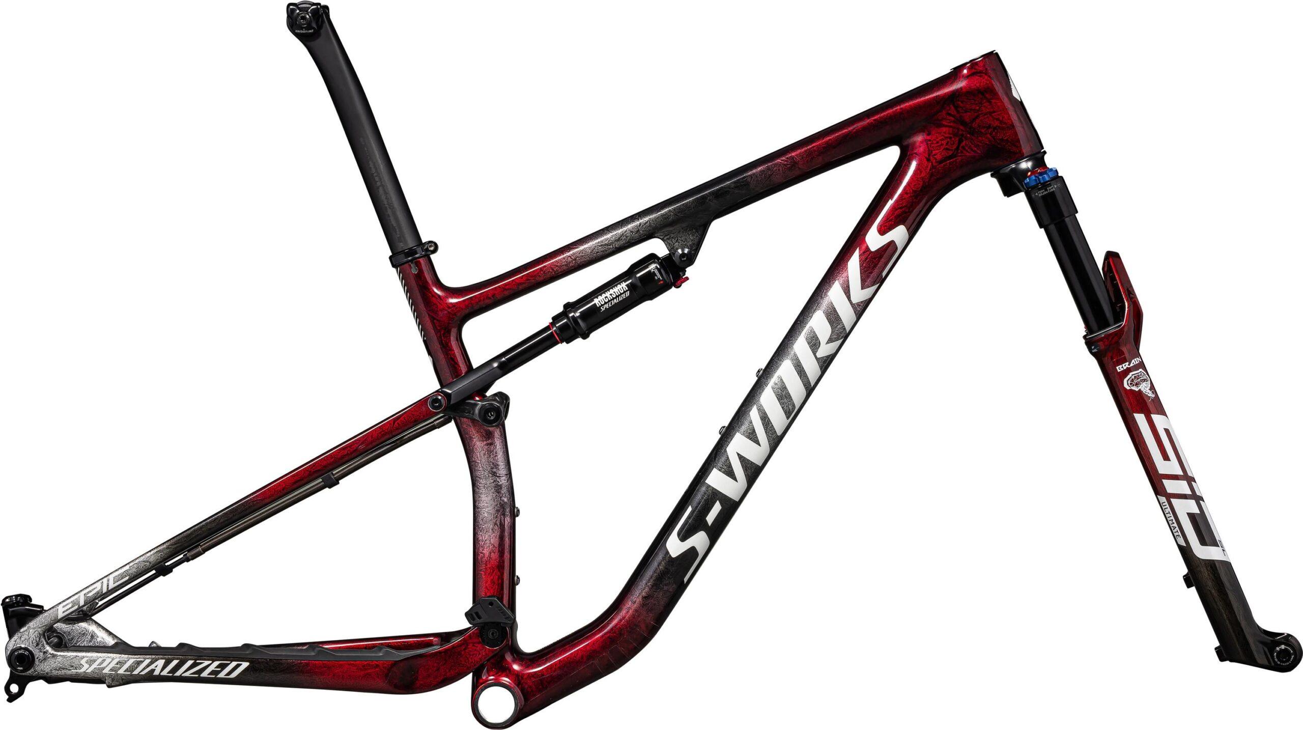 Specialized S-Works Epic Frameset 2023 (GLOSS RED TINT / BLACK TINT / FLAKE SILVER / GRANITE)