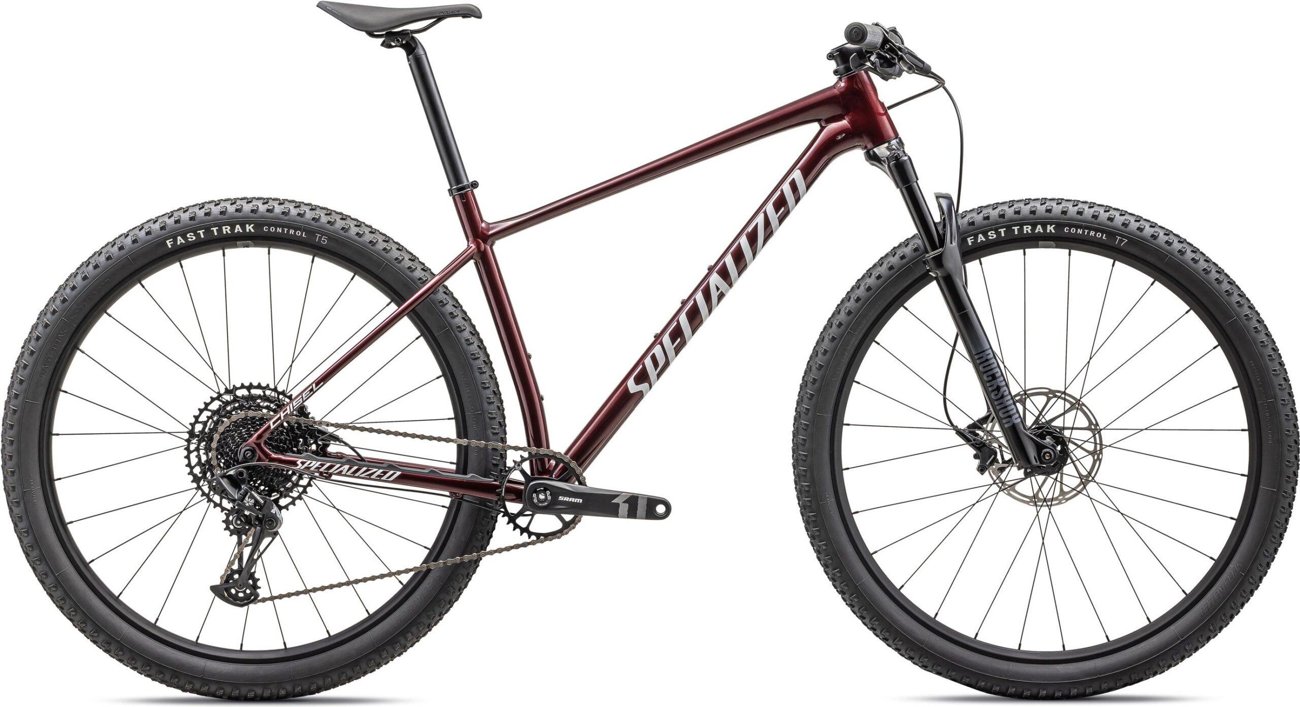 Specialized Chisel Comp 2023 (GLOSS RED TINT OVER SMOKE / WHITE)