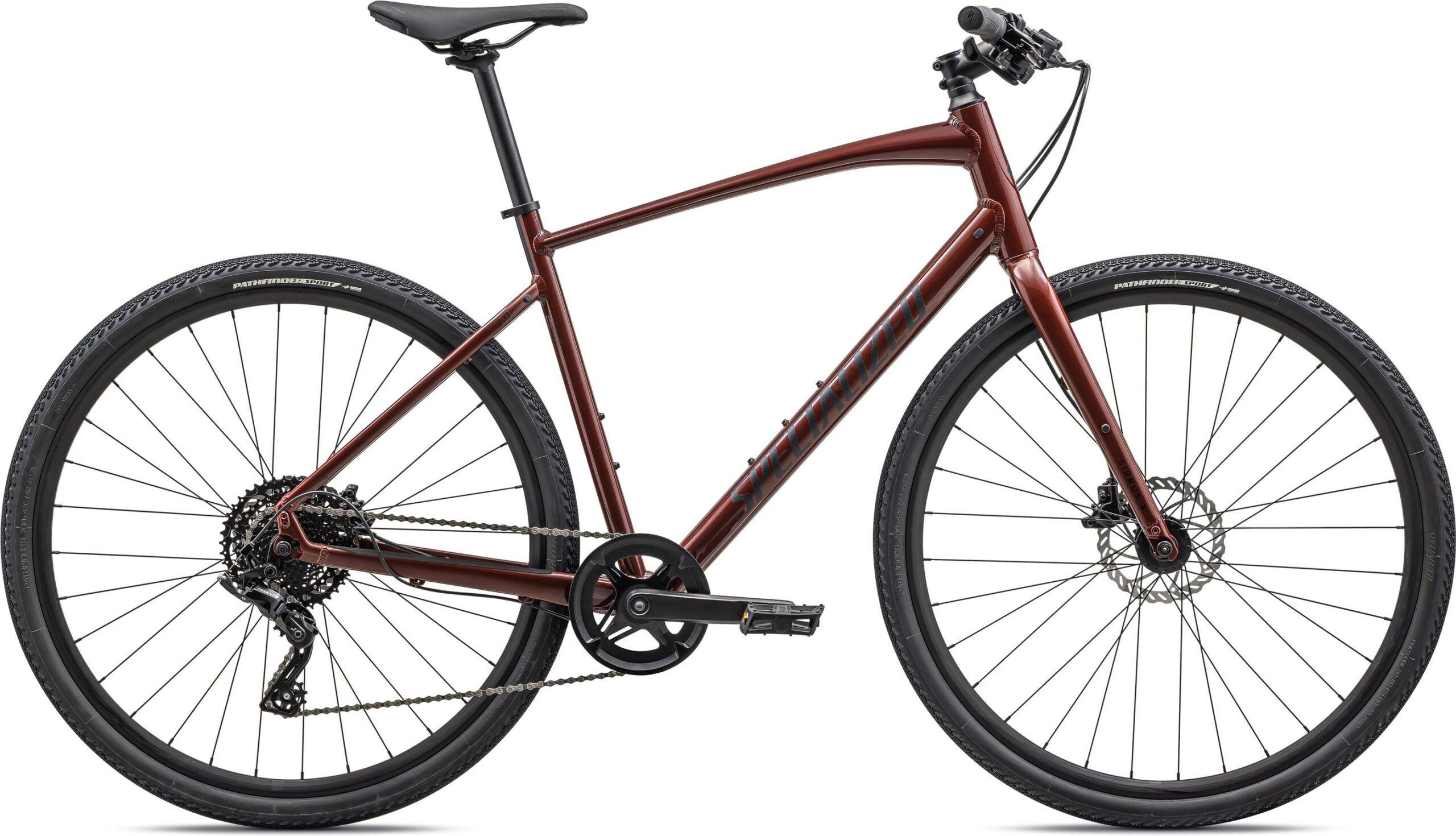 Specialized Sirrus X 2.0 2023 (GLOSS RUSTED RED / SATIN BLACK REFLECTIVE)