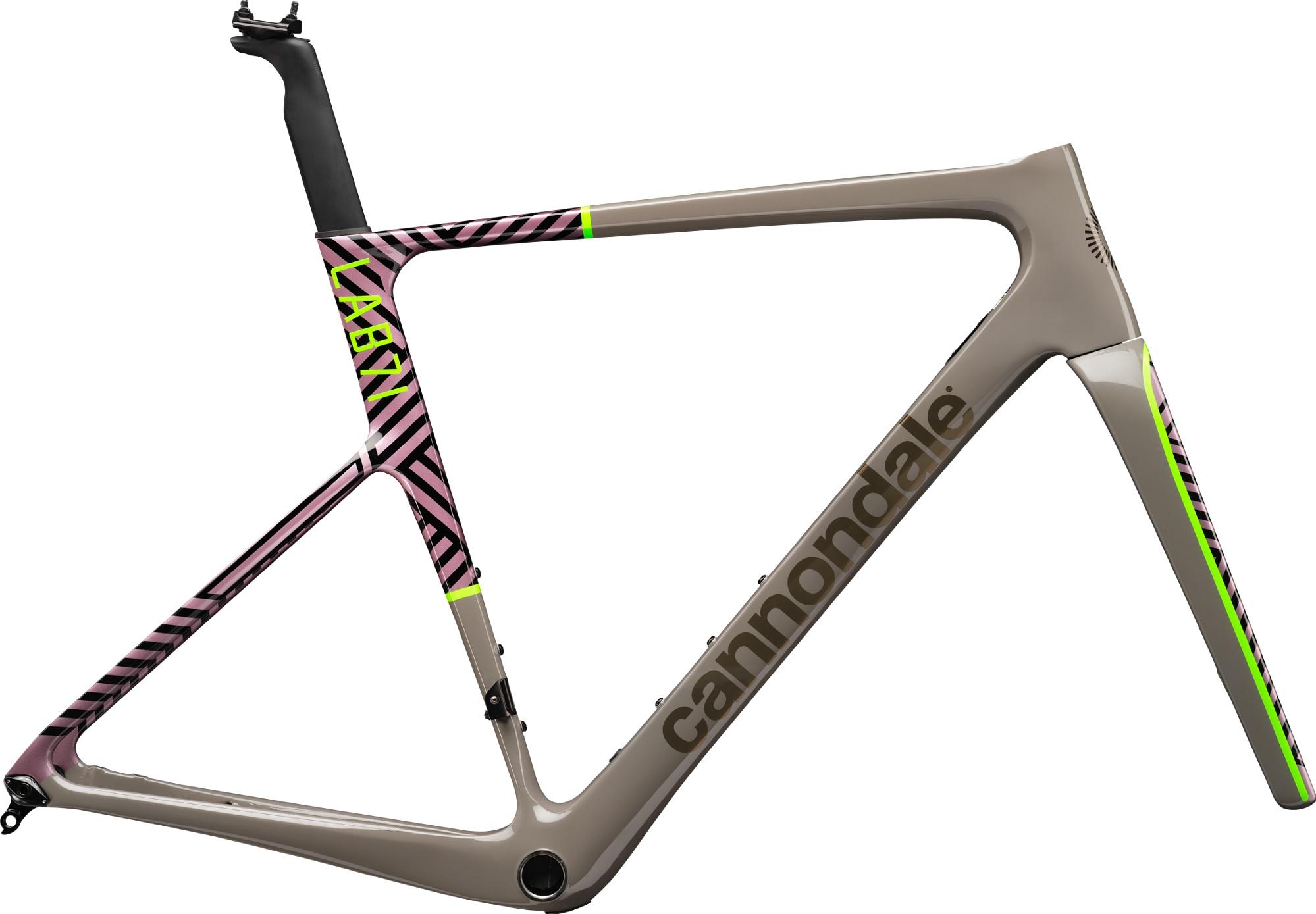Cannondale SuperSix EVO LAB71 Frameset 2024 (Black with WOW colors)